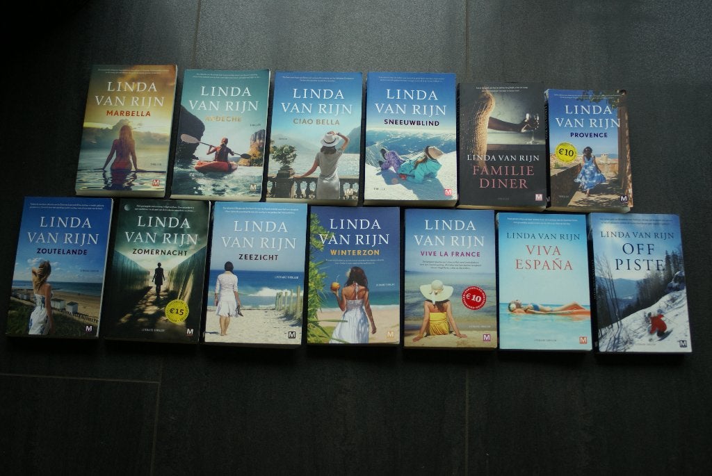 LINDA van RIJN (Diverse oa B&B Italia/ Ardèche/ Marbella, Linda van Rijn, Ophalen of Verzenden, Zo goed als nieuw, Nederland
