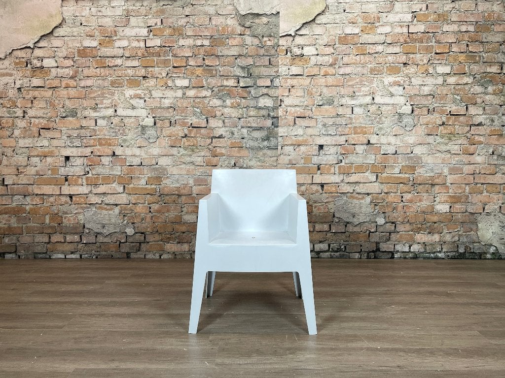 Driade Toy –Wit Kunststof  (Set van 2) | Philippe Starck, Ophalen, Zo goed als nieuw, Kunststof