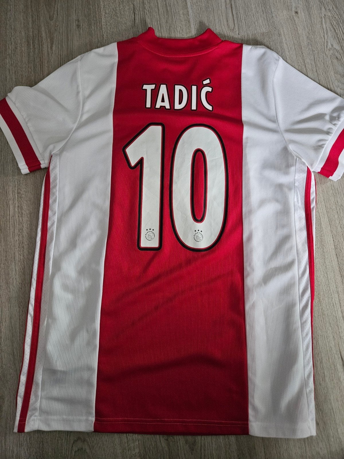 Ajax Thuisshirt Tadic 10 Maat L, Kleding | Heren, Maat 52/54 (L), Verzenden, Zo goed als nieuw, Adidas