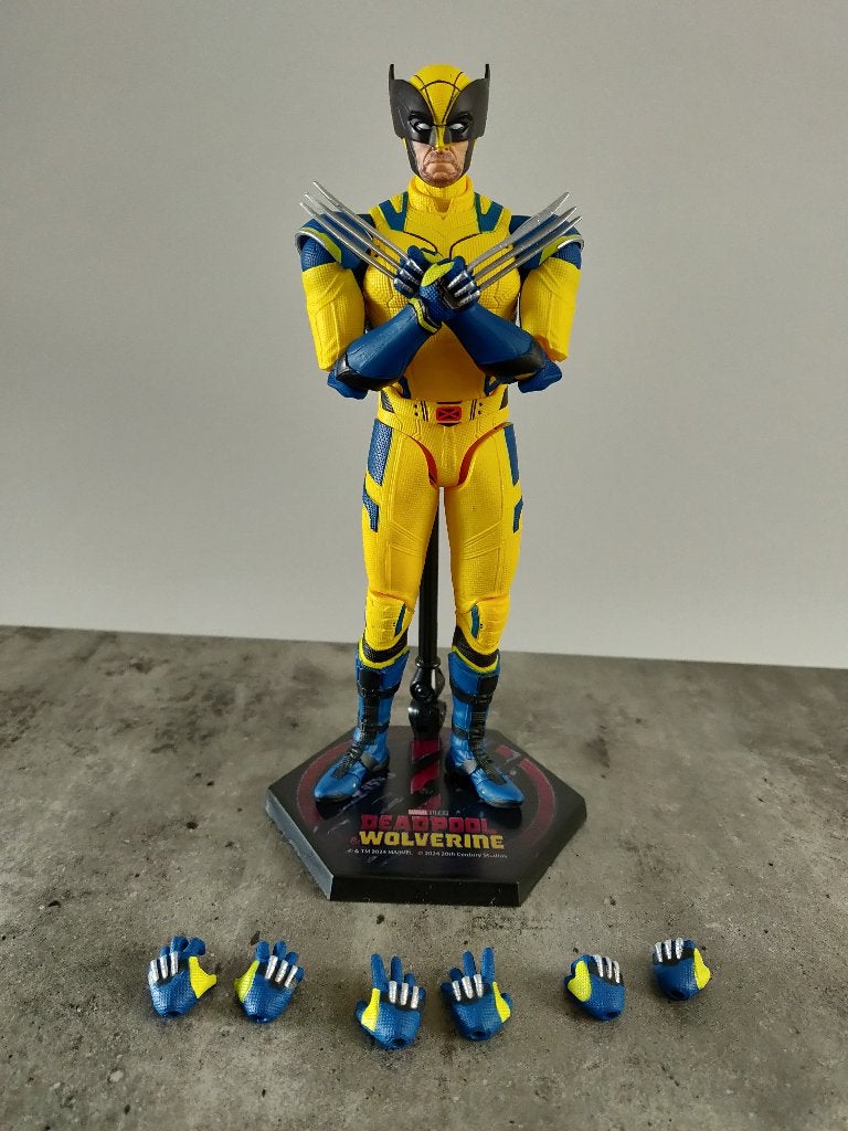 ZD Toys Deadpool & Wolverine figure, Ophalen of Verzenden, Zo goed als nieuw