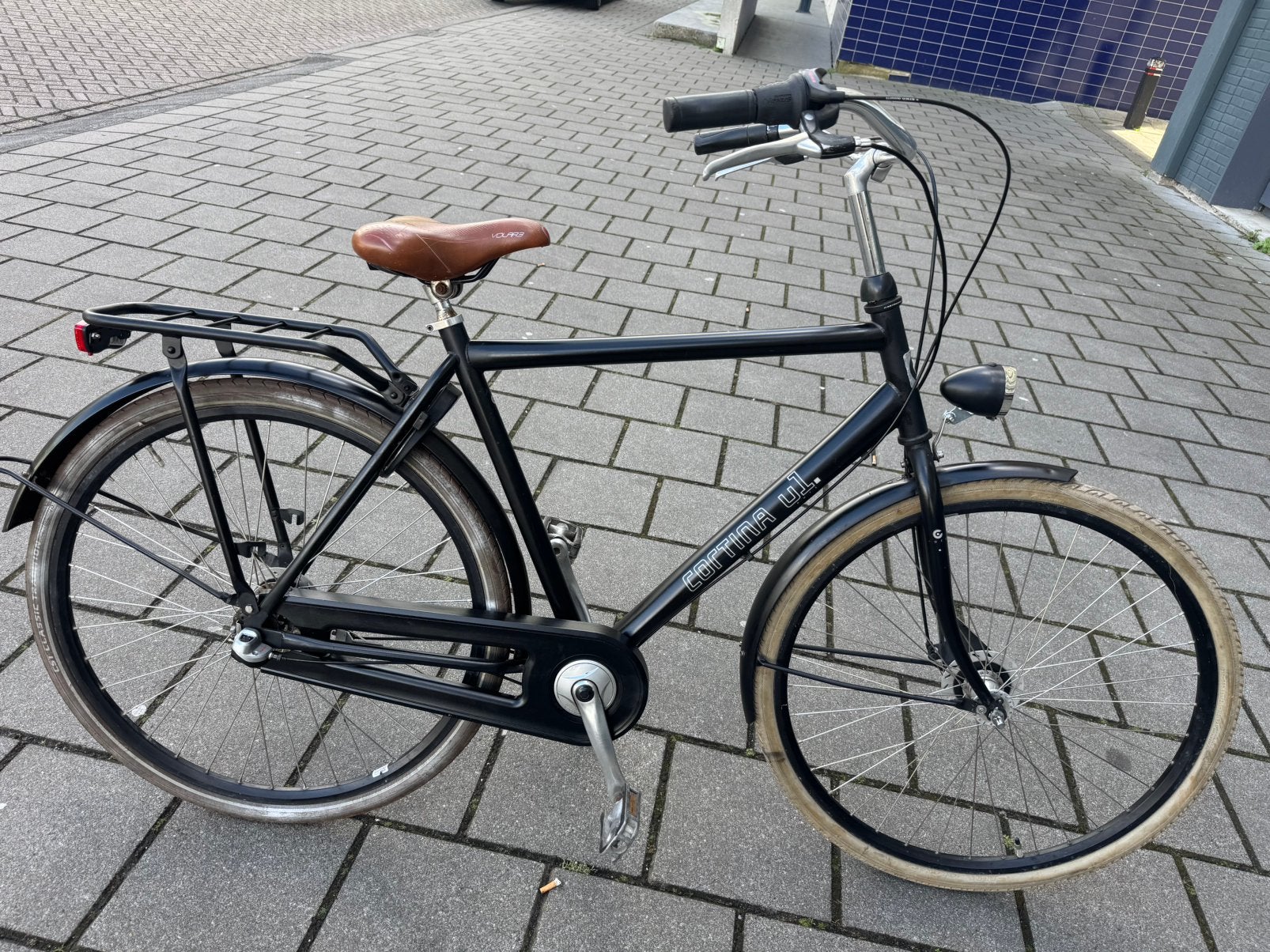 Cortina frame 57 cm 3versn zeer goede staat rijklaar, Fietsen en Brommers, Fietsen | Heren | Herenfietsen, 57 tot 61 cm, Ophalen
