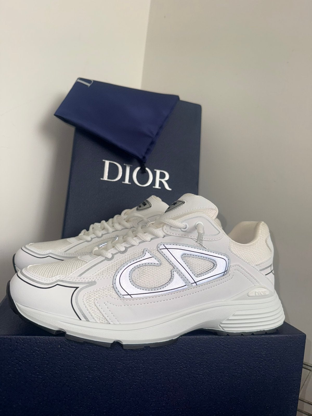 Dior B30 | EU Size 42, Ophalen, Zo goed als nieuw, Zwart