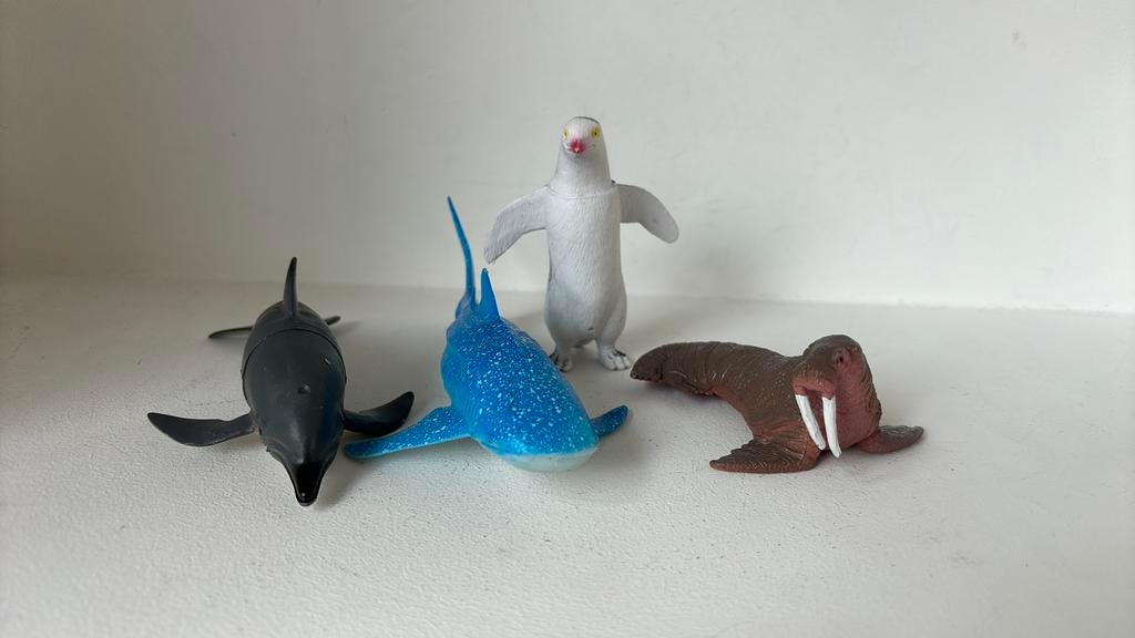 Speelgoed zeedieren, Ophalen of Verzenden, Zo goed als nieuw, Beeldje of Figuurtje
