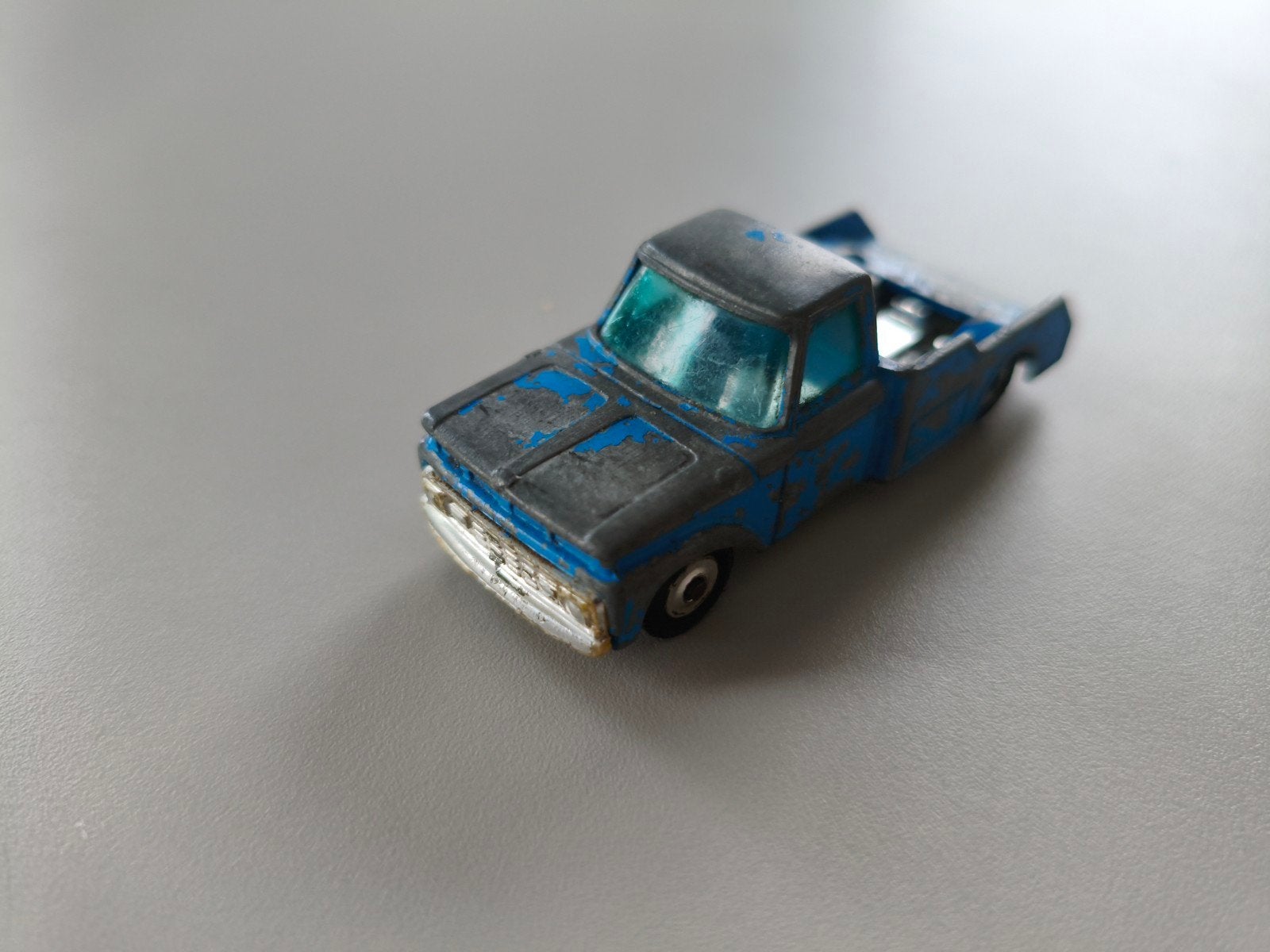 Husky Ford F350 Pick-up Truck - Vintage Speelgoedauto, Ophalen of Verzenden, Gebruikt, Auto