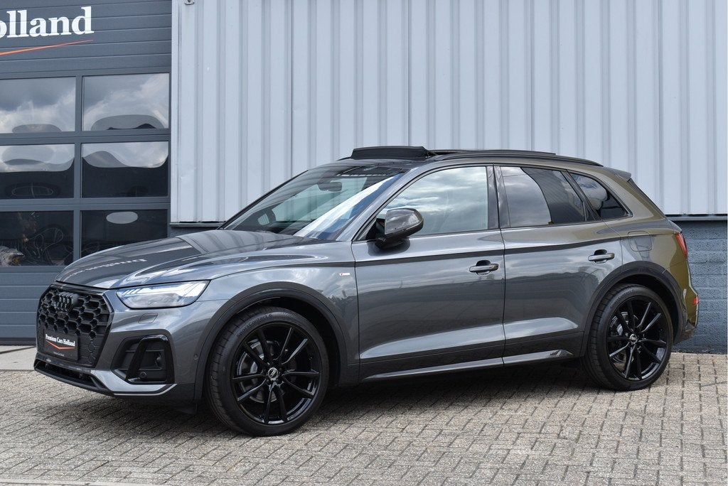 Audi Q5 55 TFSI e S-Line 367 Pk Pano Lucht Carbon Sfeer Oled, Automaat, Gebruikt, Euro 6, 4 cilinders