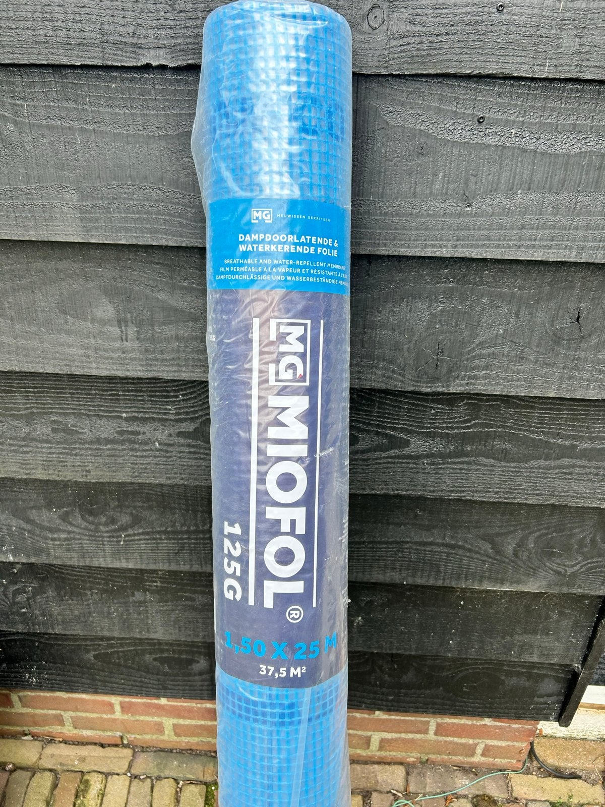 MG Miofol 125G Dampdoorlatende & Waterkerende Folie, Ophalen of Verzenden, Nieuw, 15 m² of meer, Folie