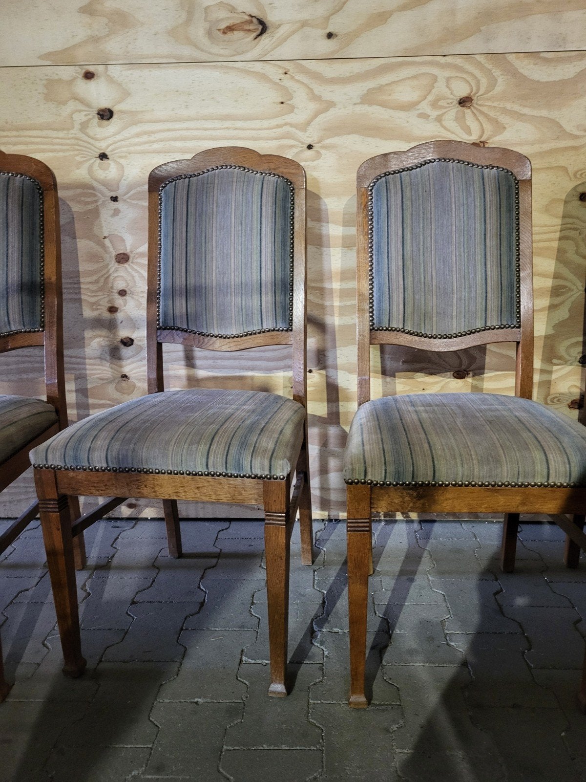 set 4 stoelen vintage, Ophalen