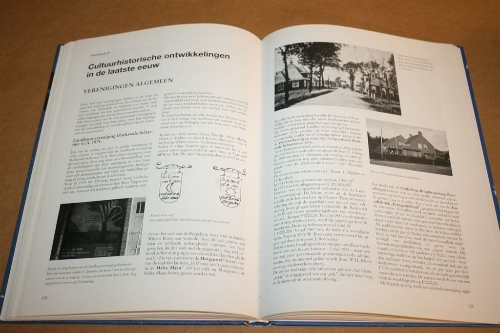 Historie Scharmer & Harkstede — Rijk geïllustreerd, Ophalen of Verzenden, Gelezen