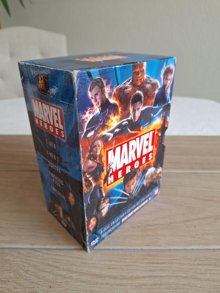 MARVEL  HEROES  DVD  BOX  // Totaal 7 DVD's, Cd's en Dvd's, Dvd's | Actie, Alle leeftijden, Ophalen of Verzenden, Zo goed als nieuw