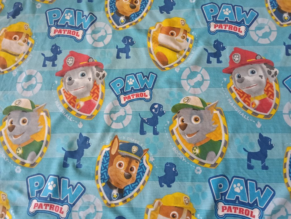 Paw patrol dekbedovertrek met kussenhoes, Jongetje of Meisje, Ophalen of Verzenden, Zo goed als nieuw, Dekbedovertrek