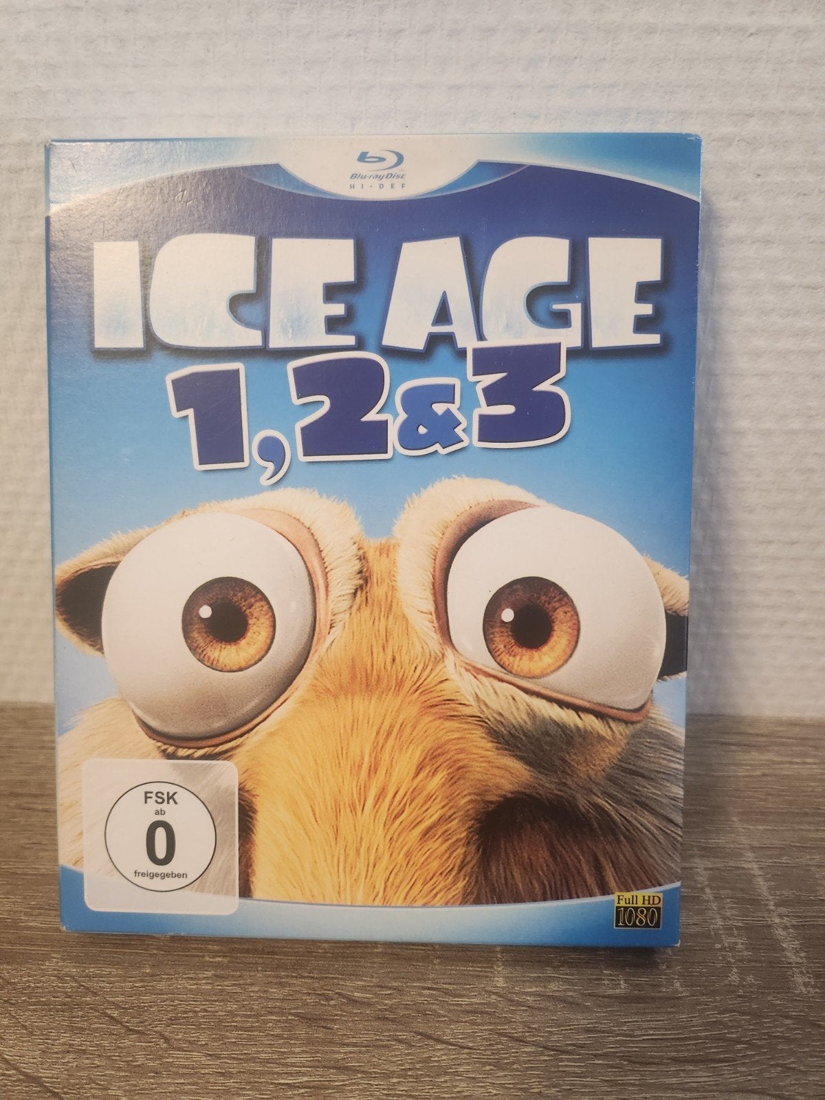 Ice Age 1, 2 & 3 Blu-ray Boxset - Zo goed als nieuw, Nederlands, Boxset, Kinderen en Jeugd, Ophalen of Verzenden