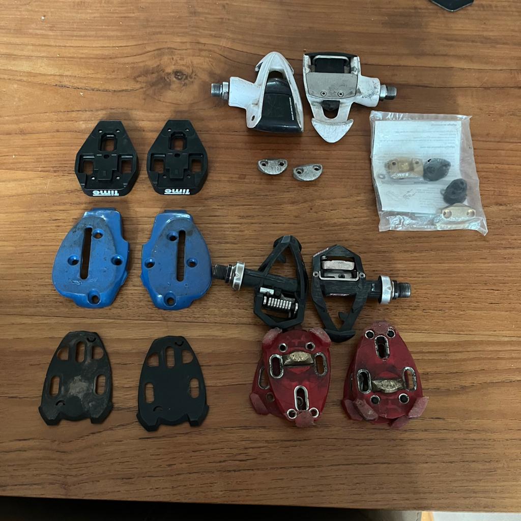 Time pedalen, compleet met plaatjes., Fietsen en Brommers, Fietsonderdelen, Ophalen of Verzenden