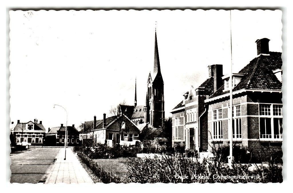 Oude Pekela, Companiesterwijk, Verzenden, 1960 tot 1980, Gelopen, Groningen