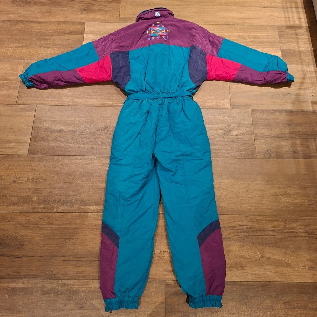 Vintage / retro 90s fout skipak maat L / 52 merk O2, Kleding | Heren, Maat 52/54 (L), Ophalen of Verzenden, O2, Gedragen