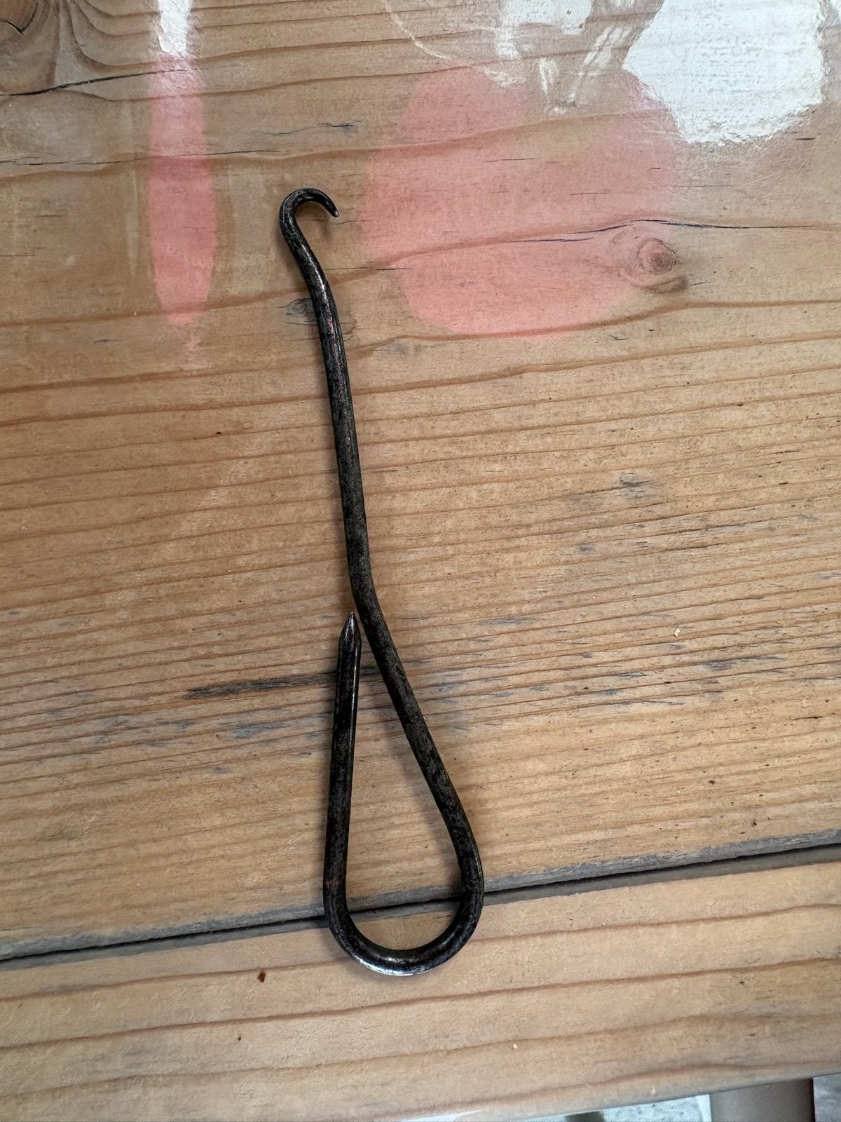 Vintage veterhaak, Antiek en Kunst, Ophalen of Verzenden