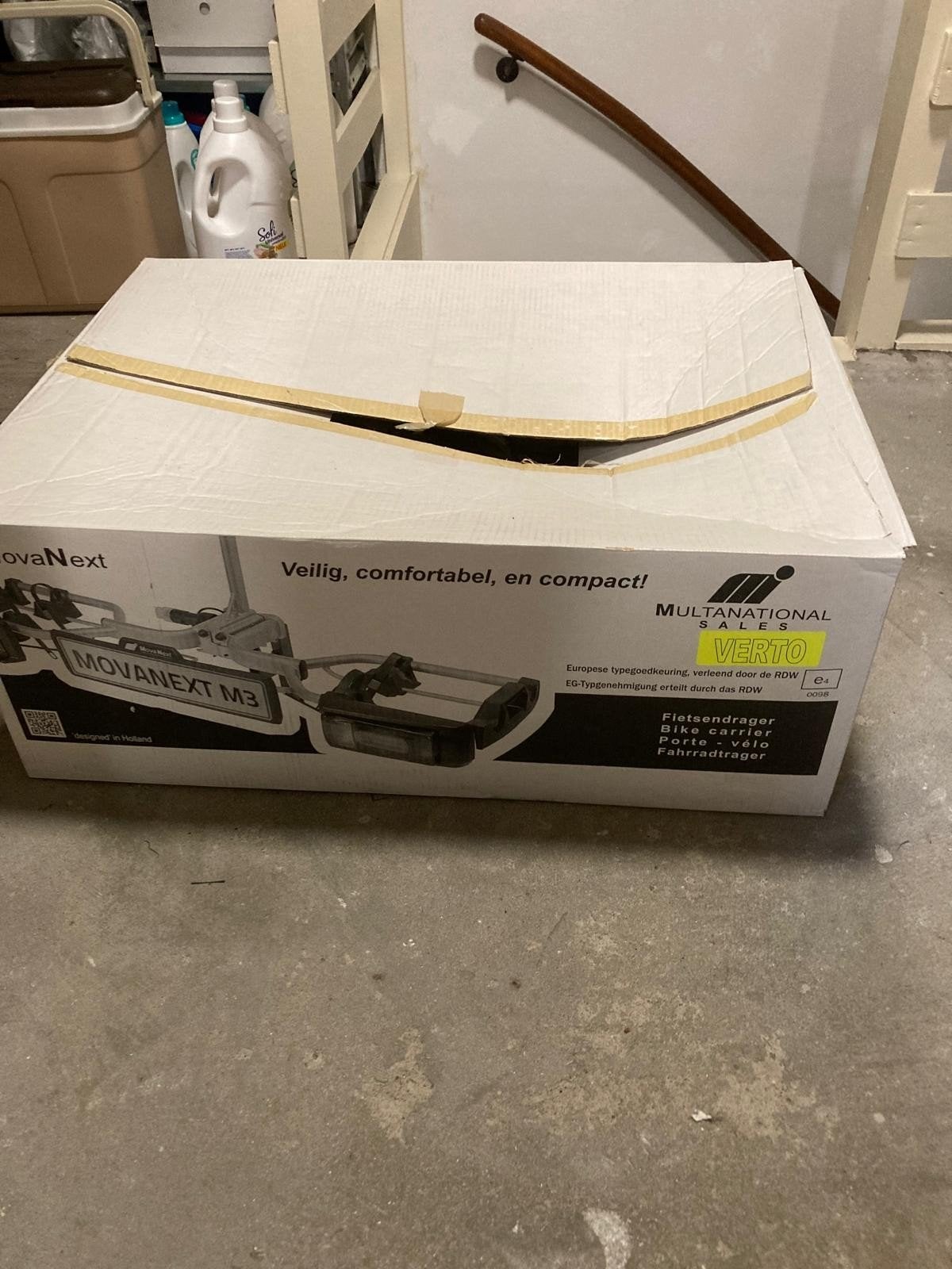 movanext m3, Ophalen, Zo goed als nieuw, Brede banden, 2 fietsen