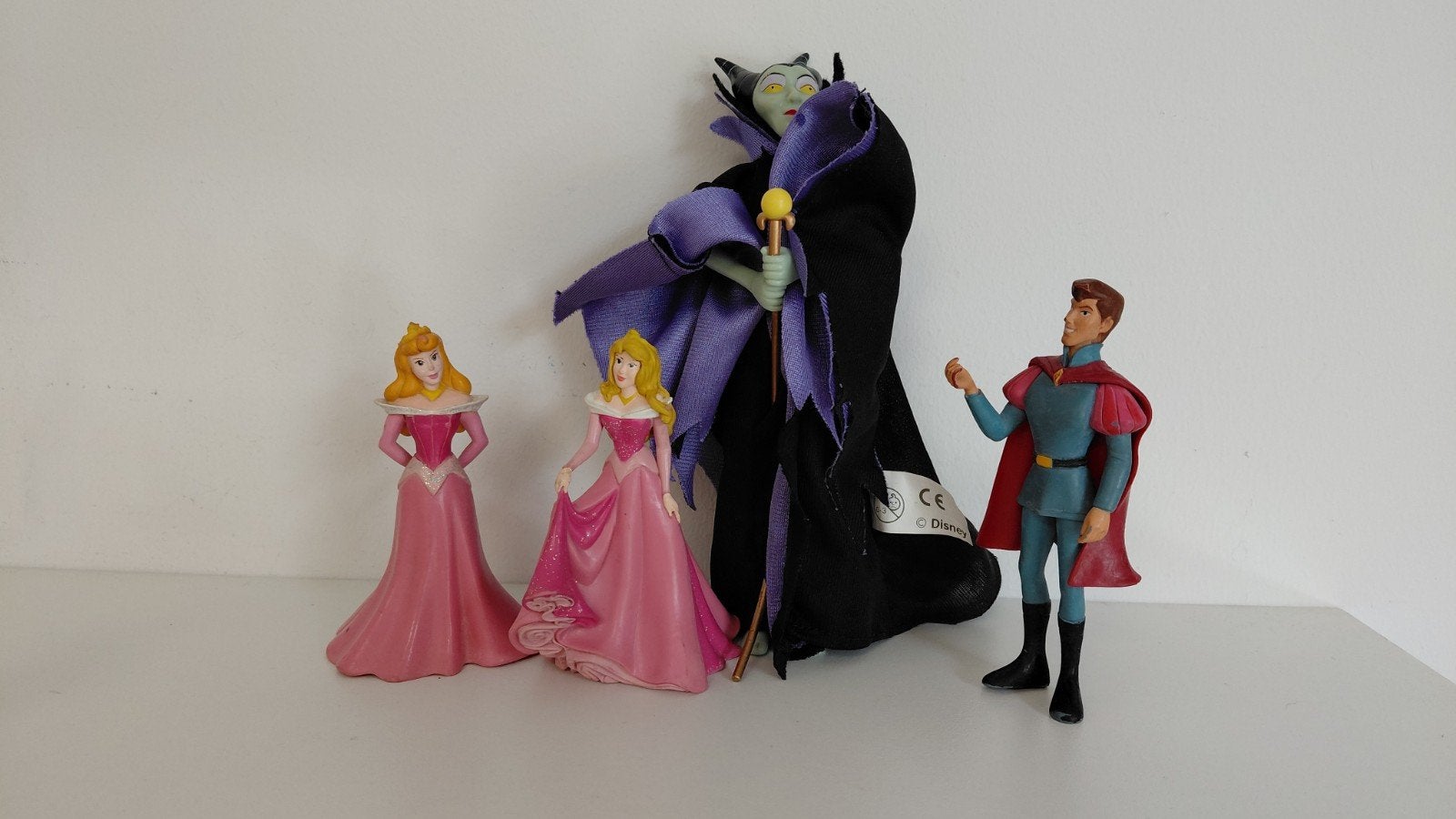 Doornroosje poppetjes Disney, Ophalen of Verzenden, Zo goed als nieuw