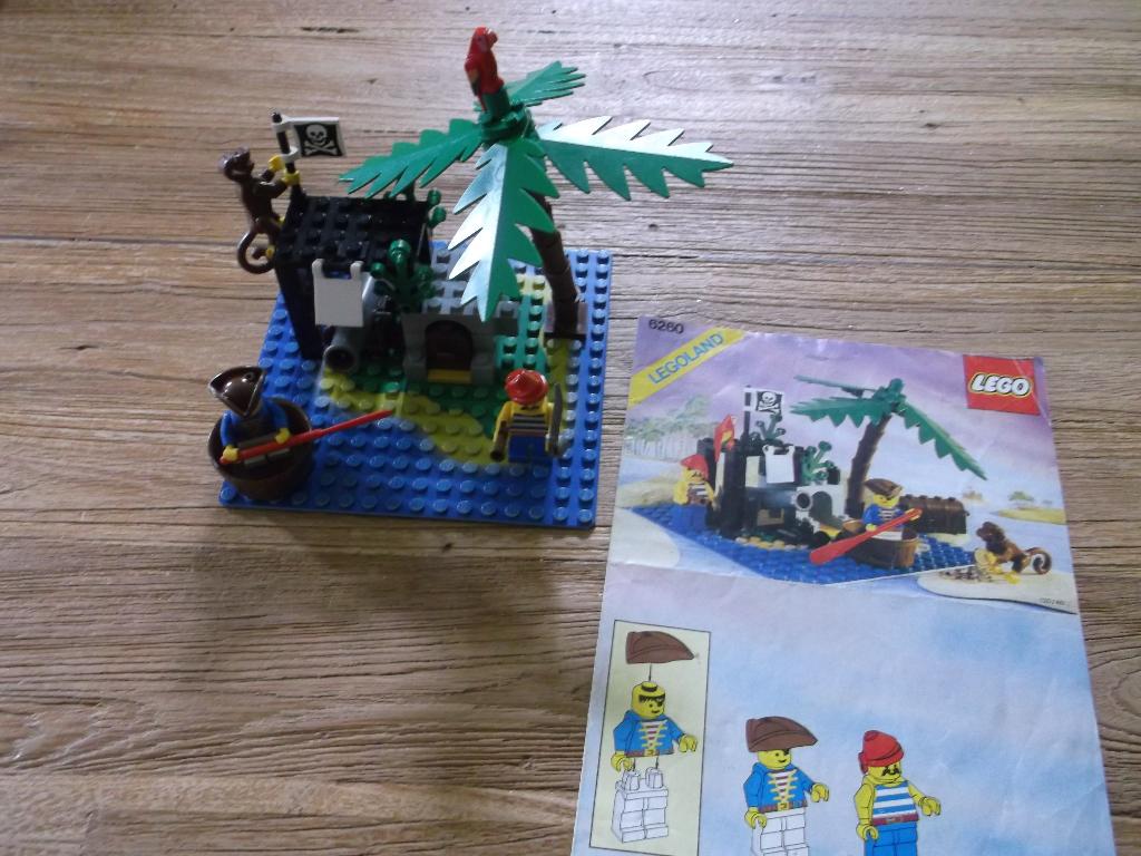 lego 6260 Shipwreck Island, Gebruikt, Lego, Compleet, Complete set