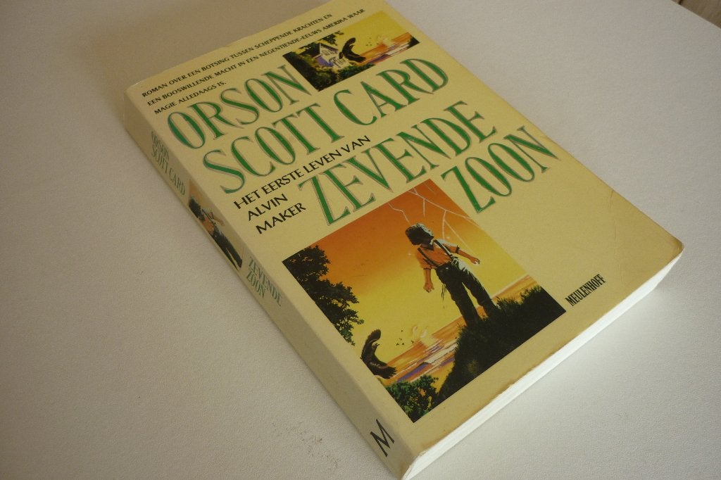 Orson Scott Card: Zevende Zoon (Alvin Maker deel 1), Boeken, Ophalen of Verzenden, Gelezen