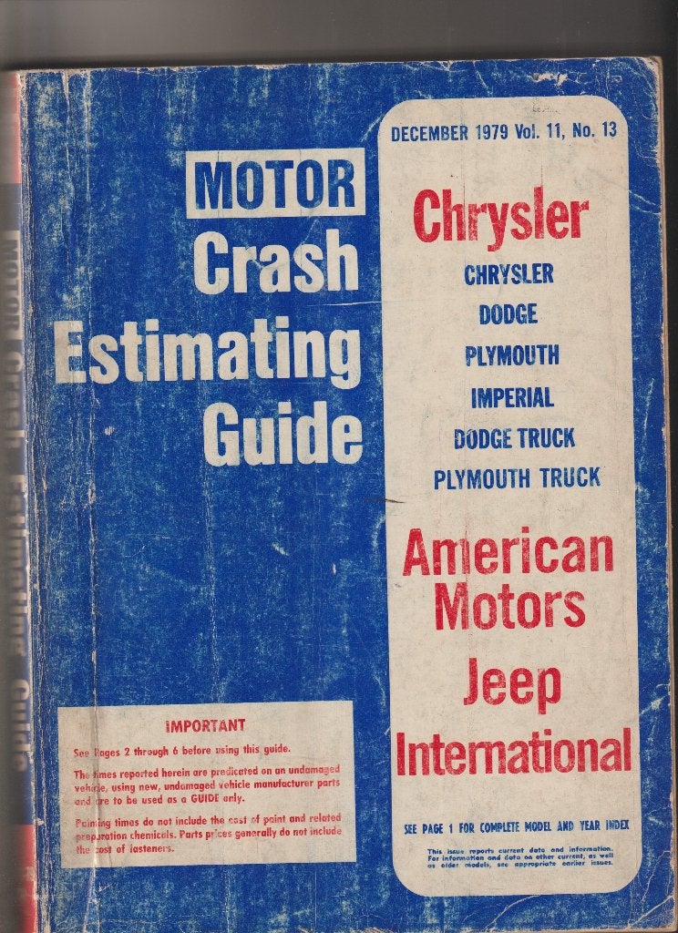 MOTOR Guide Chrysler/AmericanMotors/Jeep, Ophalen of Verzenden