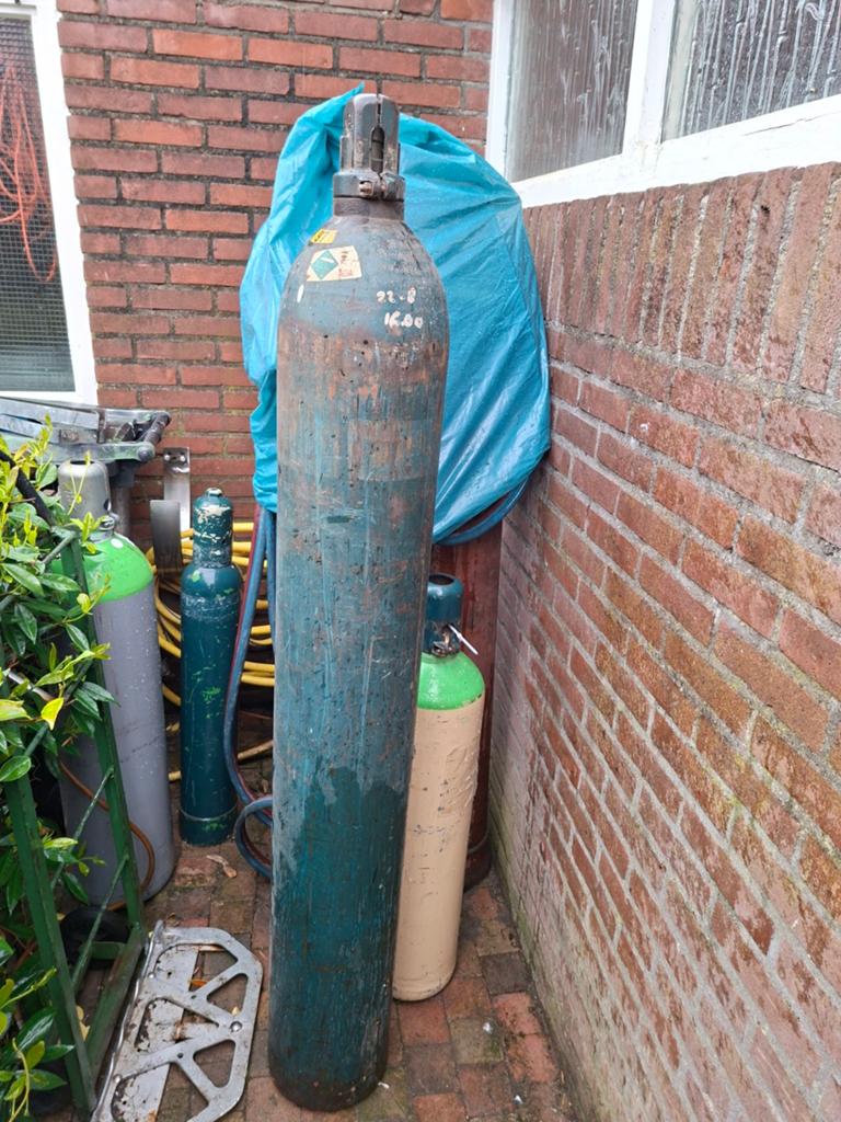 50 liter Argonfles - Menggas 200/300 BAR, Doe-het-zelf en Verbouw, Ophalen