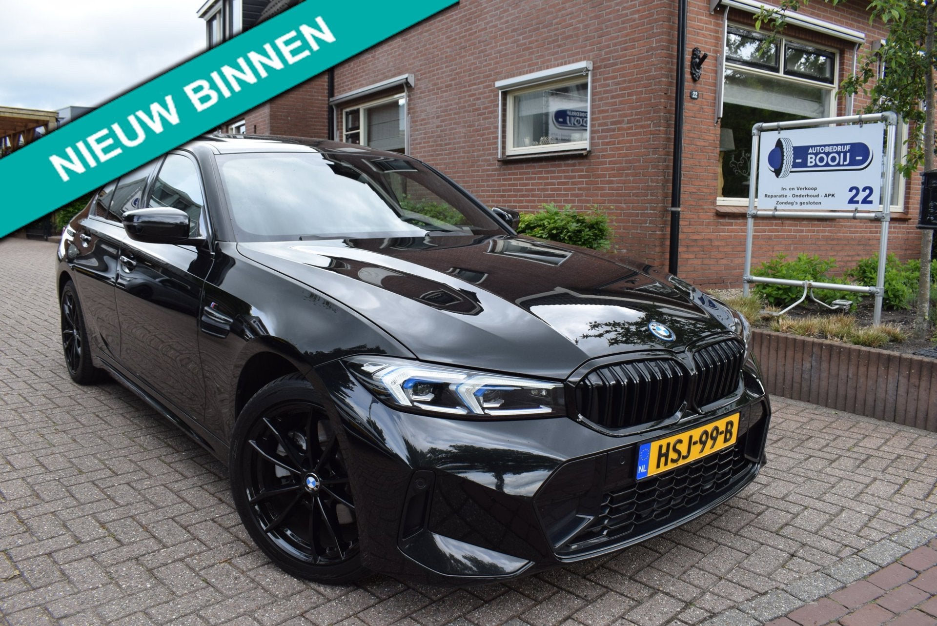 BMW 3-serie 330e M-PAKKET/OPEN DAK /HEAD-UP/CAMERA/CARPLAY/S, 1998 cc, Achterwielaandrijving, Gebruikt, 4 cilinders
