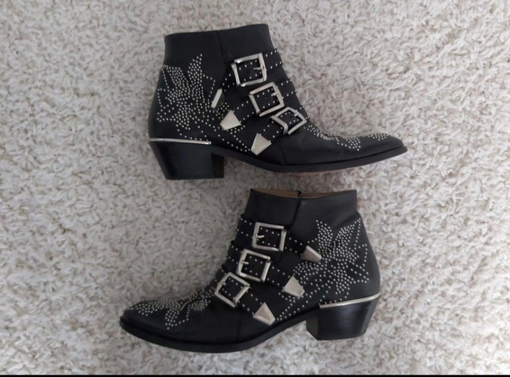 Chloe susanna boots, Zwart, Ophalen of Verzenden, Zo goed als nieuw, Chloe