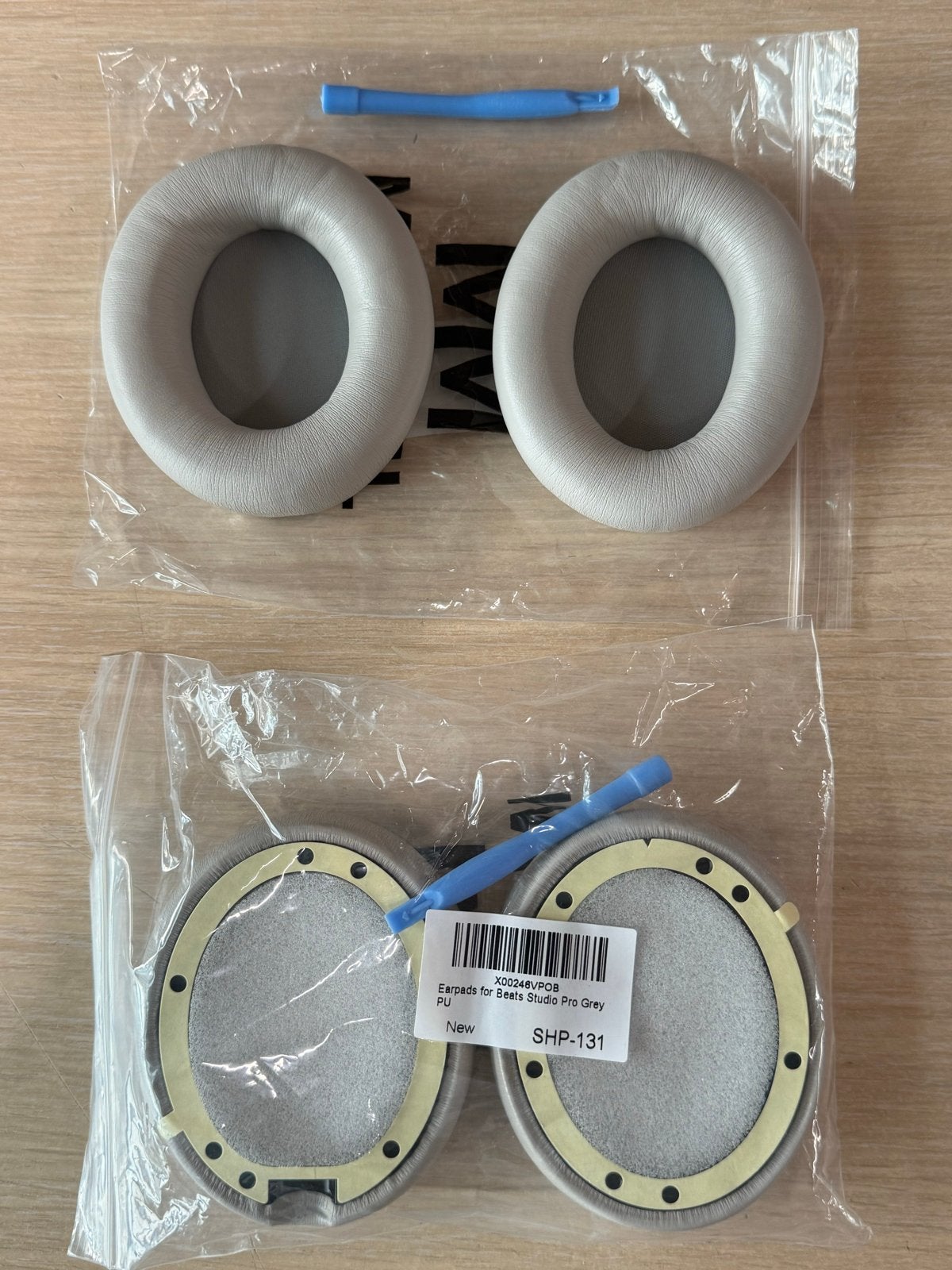 Restpartij 100x Earpads voor Beats Studio Pro - Grijs PU, Audio, Tv en Foto, Beats, Kleibultweg 10, MMOBIEL, Nieuw