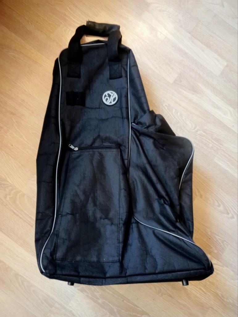 Nette zwarte laarzen cap tas met reflectie, Ophalen of Verzenden, Dressuur