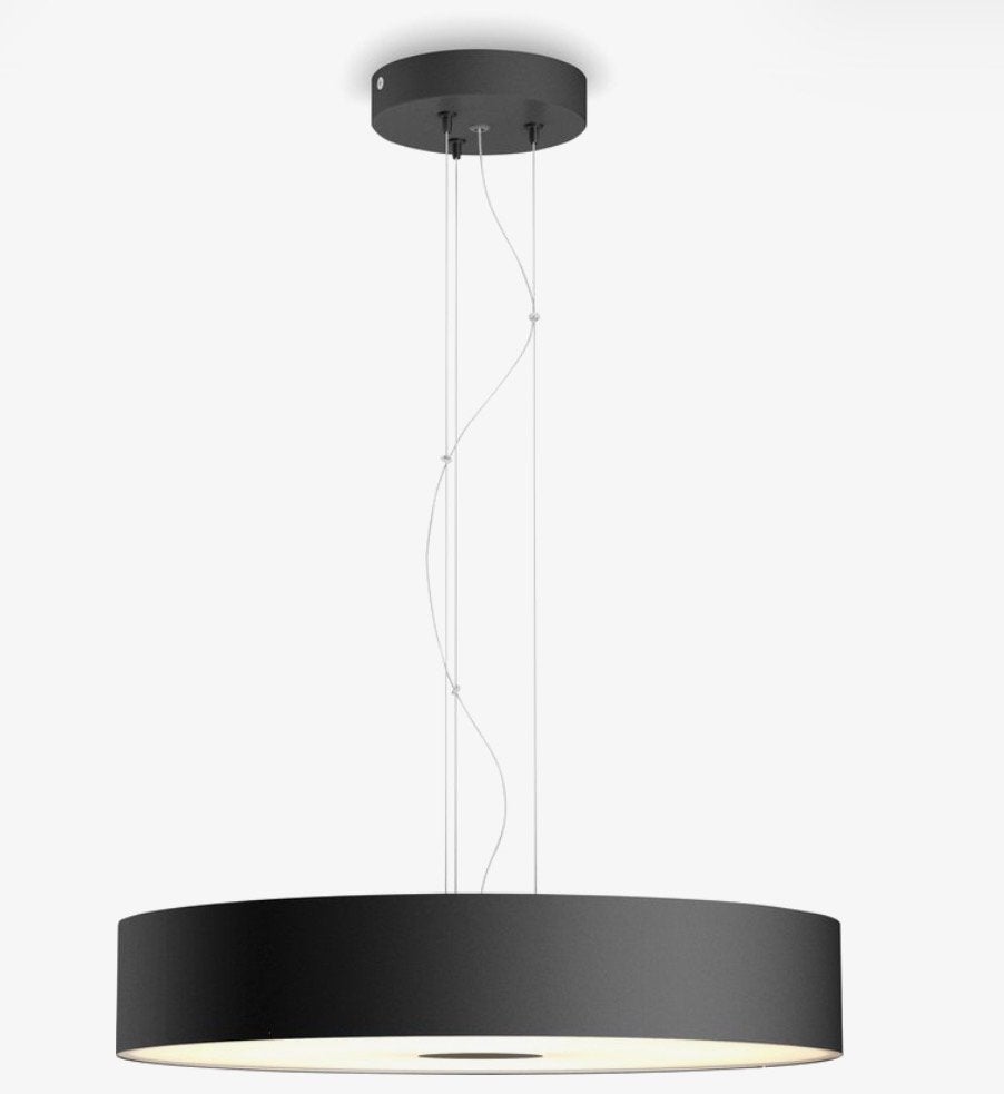 Philips Hue Fair Hanglamp - Zwart, Ophalen, Zo goed als nieuw, Metaal, Overige fittingen