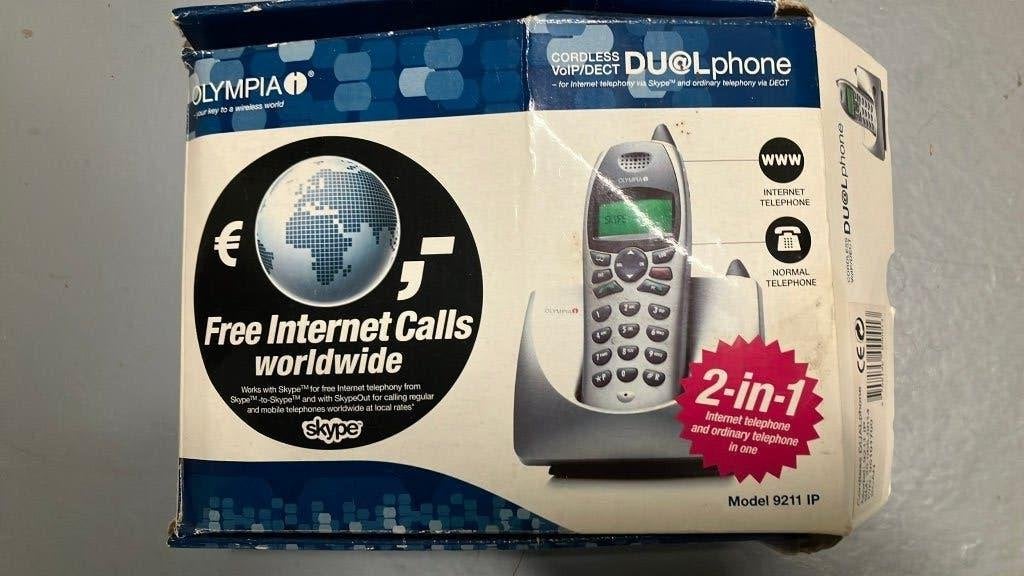 VOIP/DECT dual telefoon Olympia 9211 IP, Ophalen of Verzenden, Nieuw, Telefoon