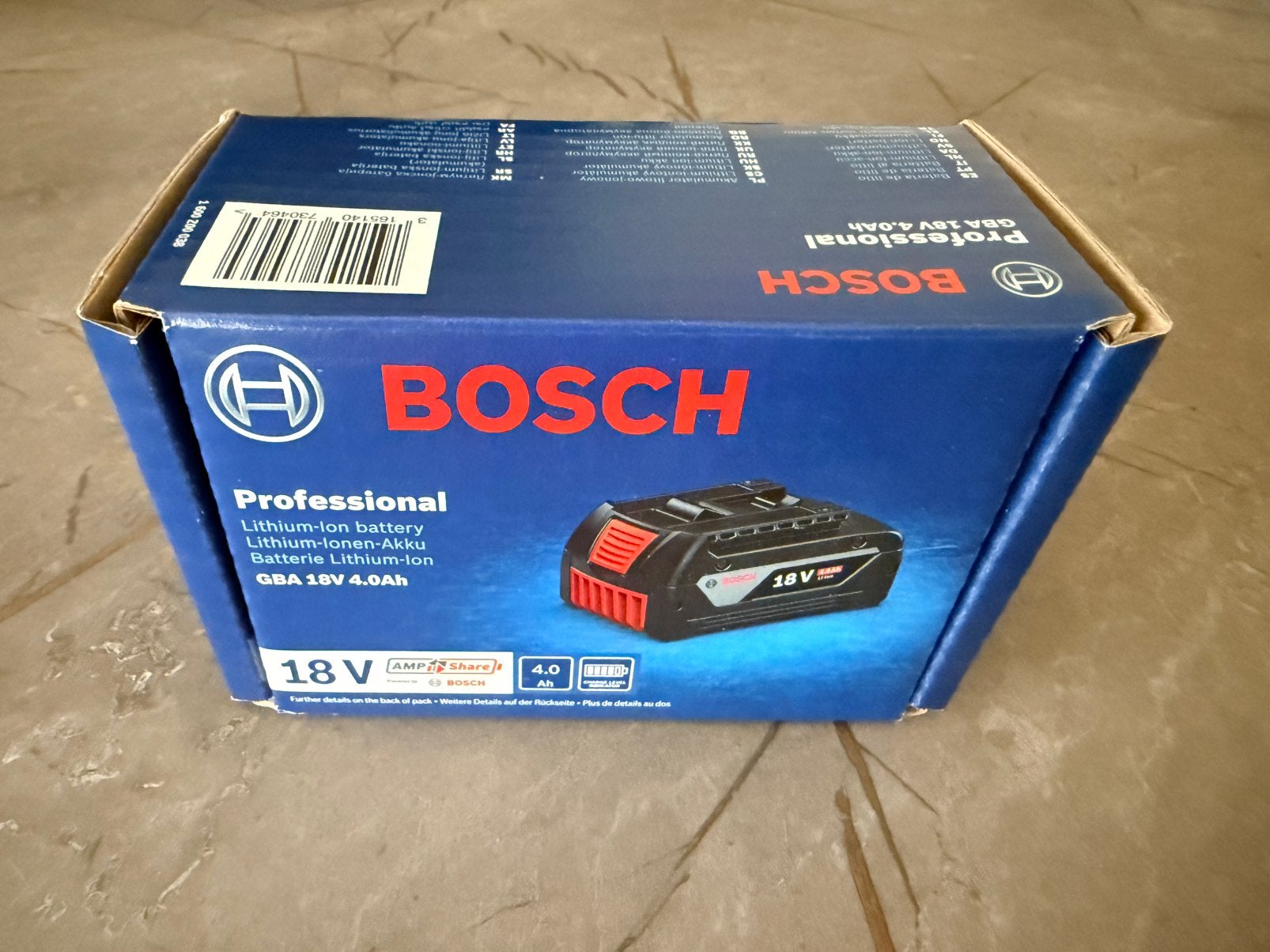 nieuwe Bosch Pro GBA 18V 4.0Ah accu, Ophalen of Verzenden, Nieuw