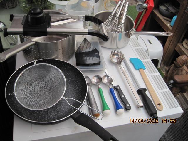 diverse keukengerei in 1 koop (390), Huis en Inrichting, Overige typen, Ophalen of Verzenden, Gebruikt