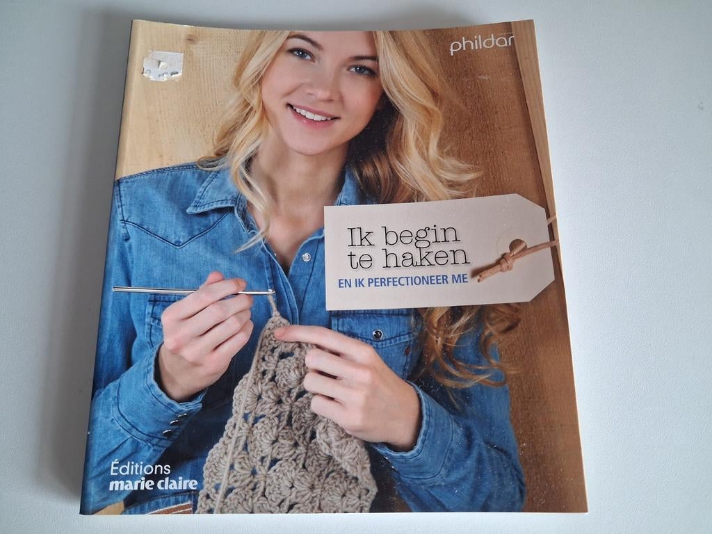 Ik begin te haken patronen Phildar Marie Claire, Ophalen of Verzenden, Haken, Patroon of Boek