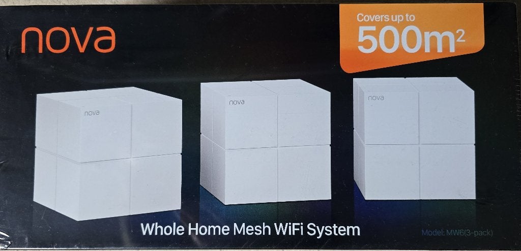 Tenda nova MW6 Mesh WiFi Systeem (3-pack) – Tot 500m², Ophalen, Nieuw, Tenda Nova