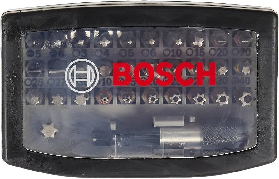 Bosch Bitset met diverse bits en bithouder, Doe-het-zelf en Verbouw, Gereedschap | Handgereedschap, Ophalen of Verzenden