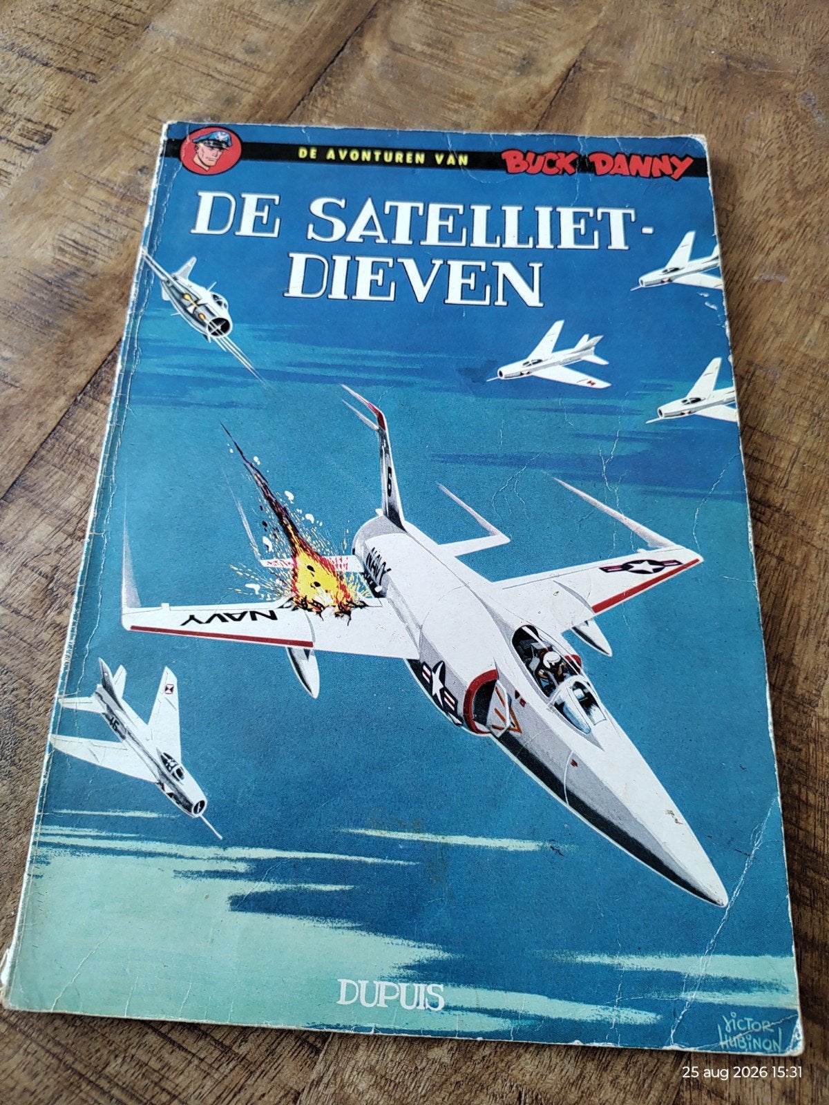 Buck Danny - De Satellietdieven (1964), Ophalen of Verzenden