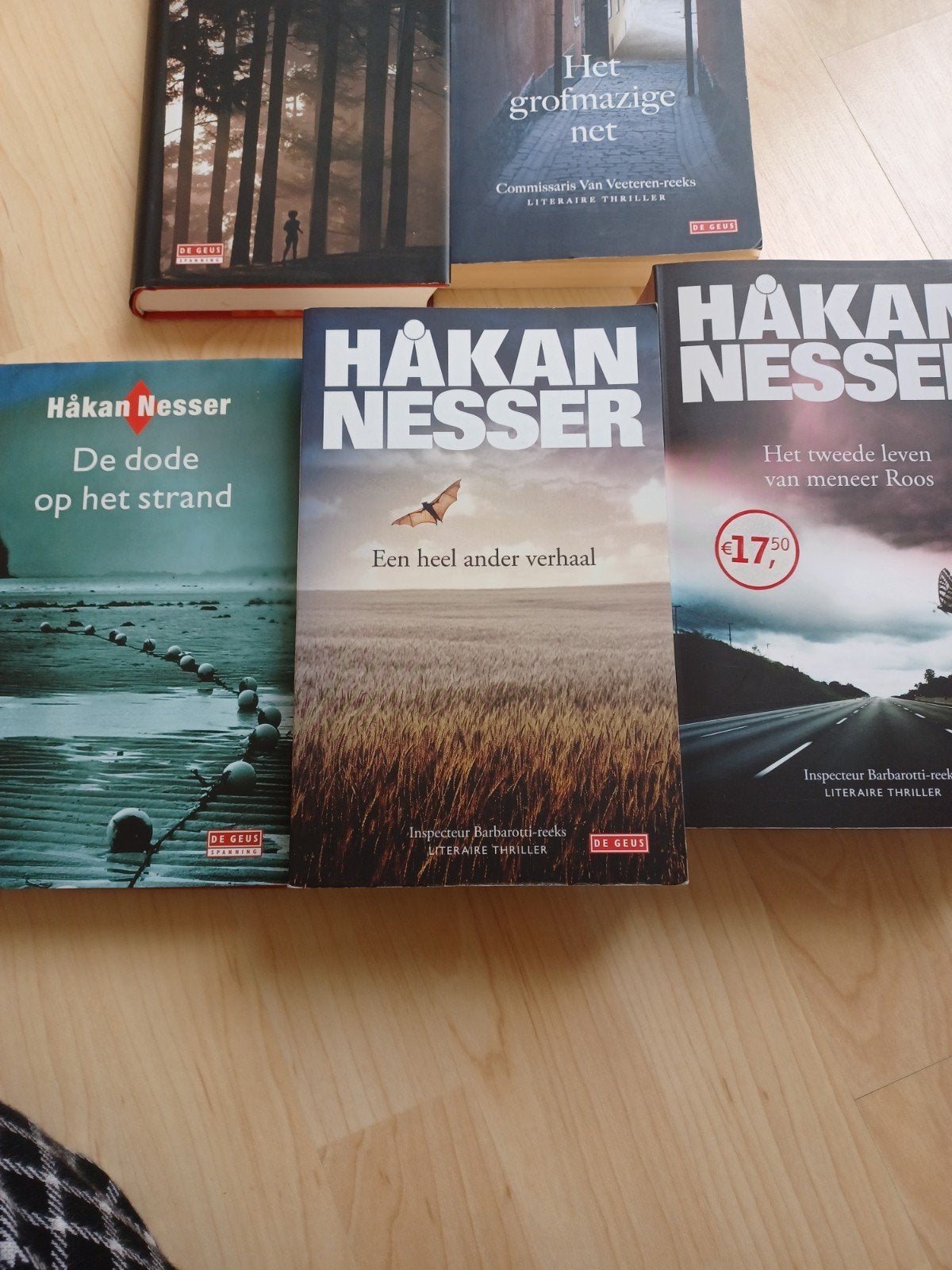 Håkan Nesser  serie oa - Het tweede leven van mes, Ophalen of Verzenden, Zo goed als nieuw, Håkan Nesser