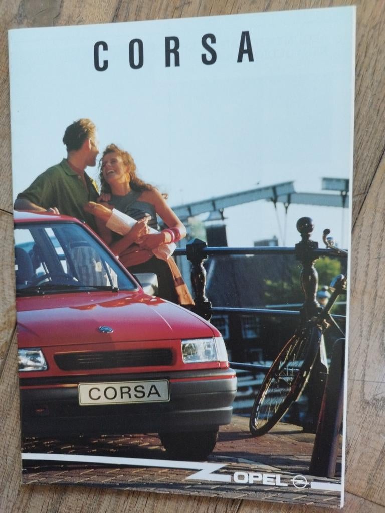 Opel Corsa brochure uit september 1990 - 20 pagina's, Opel, Zo goed als nieuw, Opel, Ophalen of Verzenden
