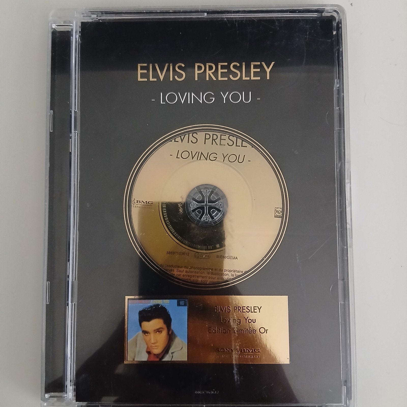 Elvis Presley - Loving You - Limited Edition Gold CD, Pop, Ophalen of Verzenden, Zo goed als nieuw, Inclusief doosje