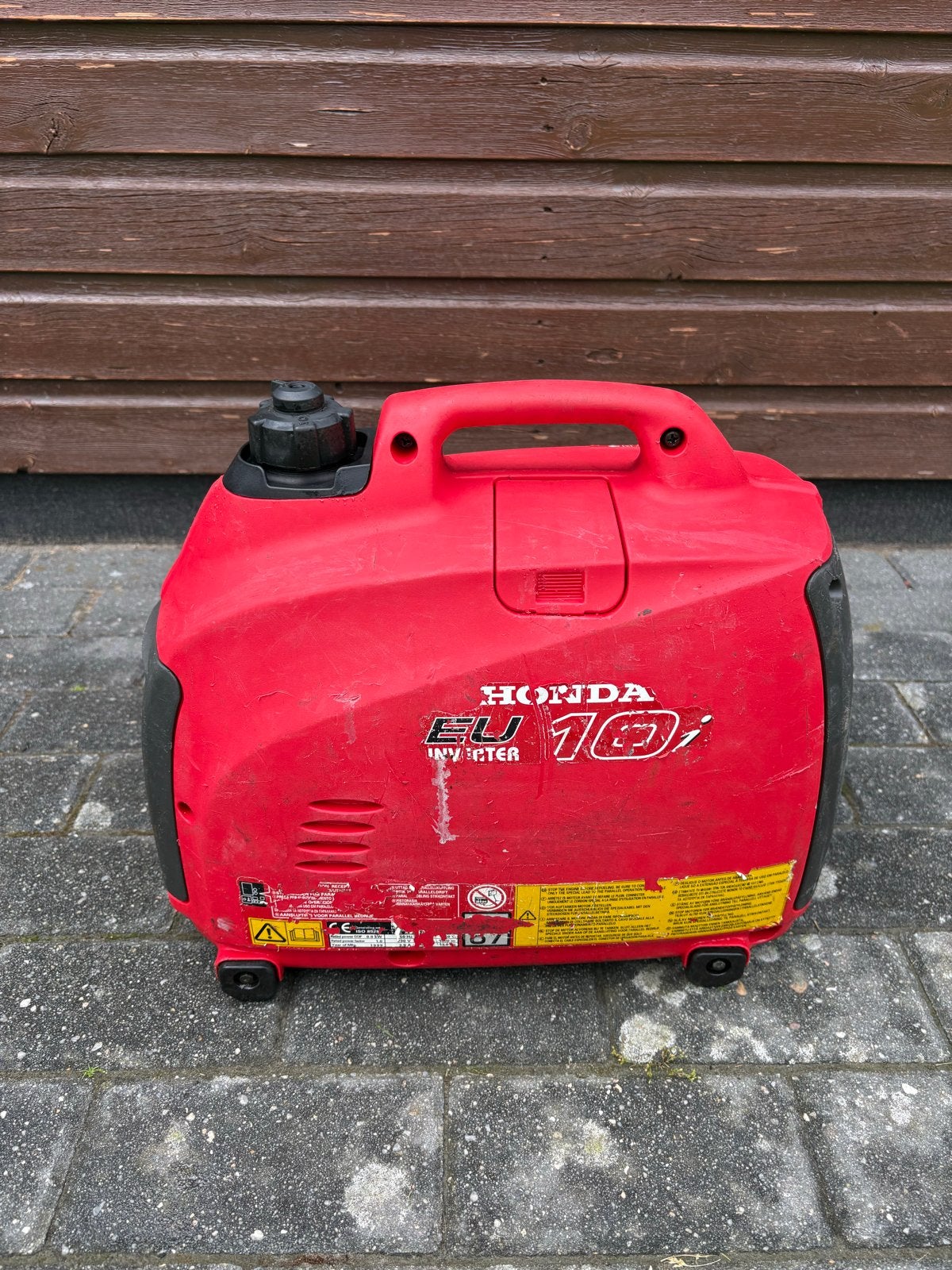 Honda EU10i Inverter Aggregaat, Doe-het-zelf en Verbouw, Aggregaten, Ophalen, Gebruikt, Benzine, Geluidgedempt