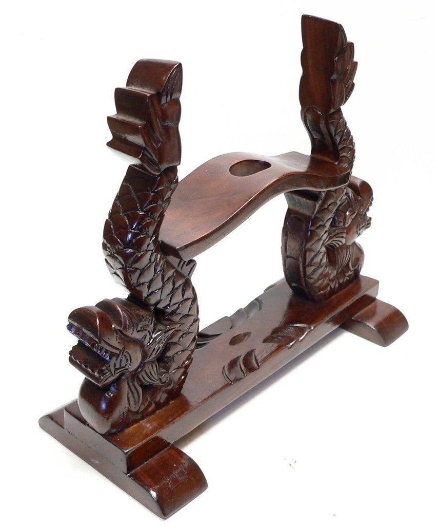 Keris houder AD8 Naga Draak Kris Indonesie kunst Bali Java, Ophalen of Verzenden