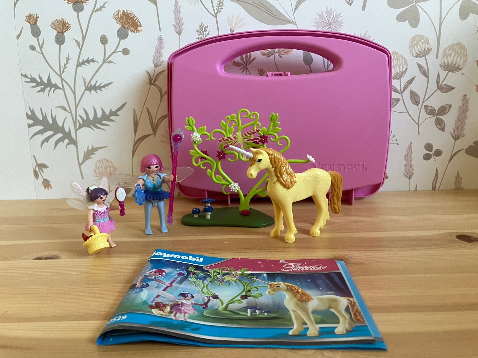 Playmobil meeneemkoffer feeën en eenhoorn - 70529, Kinderen en Baby's, Speelgoed | Playmobil, Ophalen, Complete set, Zo goed als nieuw