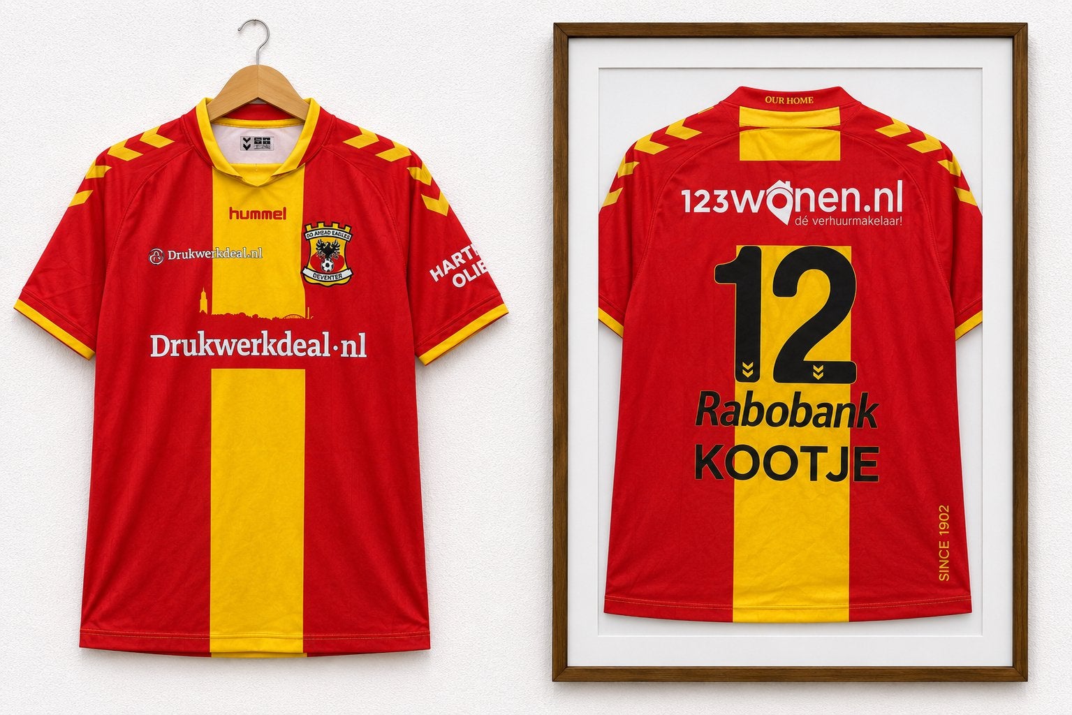 Mascotte shirt 2 go ahead eagles, Maat XS of kleiner, Ophalen of Verzenden, Zo goed als nieuw, Shirt