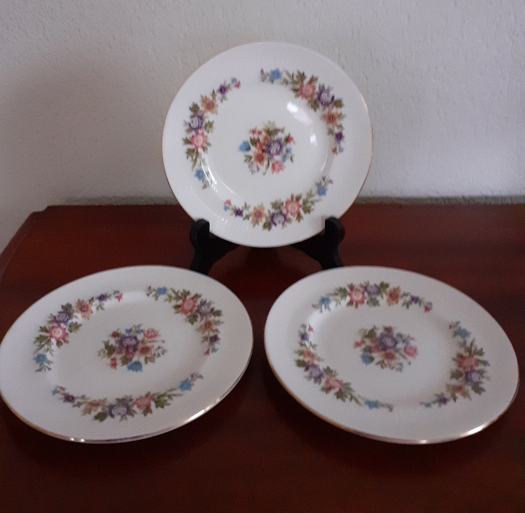 Engels Paragon Lavinia gebaksborden *eureka*, Ophalen of Verzenden