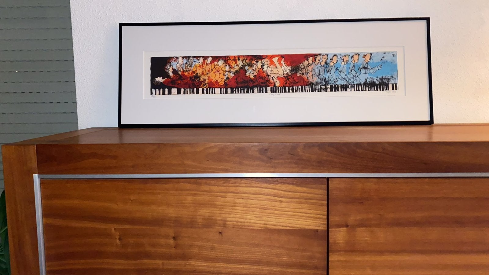 Schilderij Sjer Jacobs, Ophalen