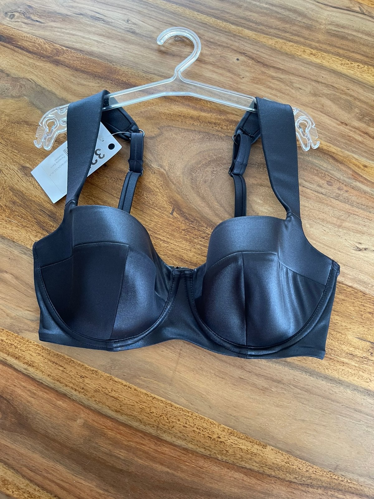 Panache bikini top eu 70f - 75f - 65g - 75g - 65h obisdian, Verzenden, Zwart, Slip