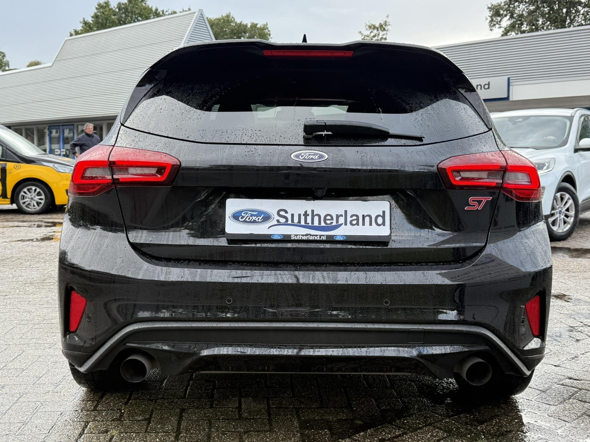 Ford Focus 2.3 EcoBoost ST-X | 280pk | Winter Pack | Achteru, Auto's, Dealer onderhouden, Stof, Gebruikt, 4 cilinders