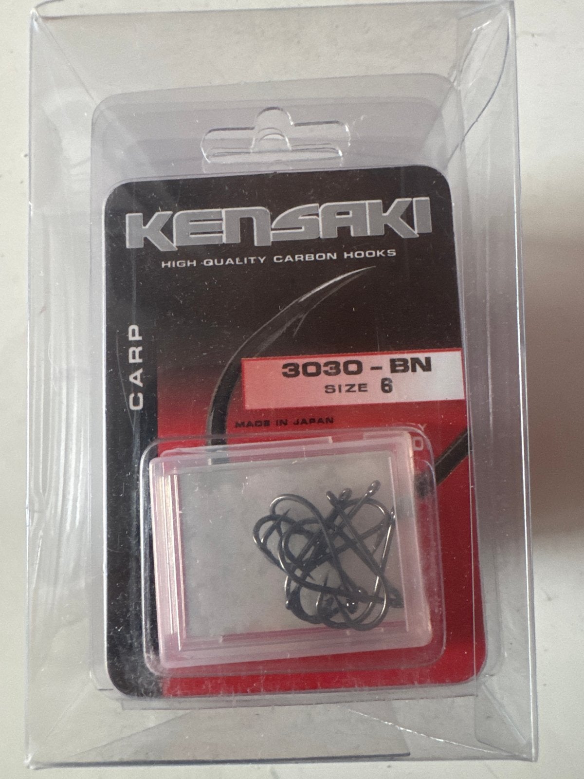 Kensaki Carbon Carper Haken Maat 6 - Nieuw, Ophalen of Verzenden, Nieuw, Haak