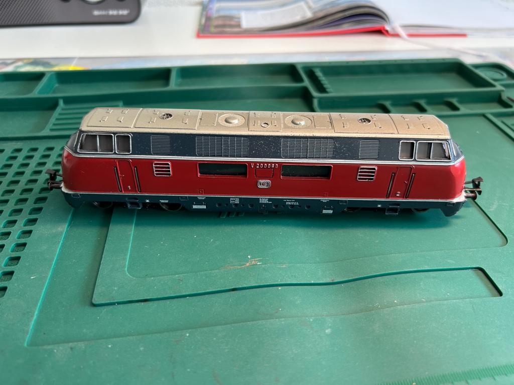 marklin 3021 V200 dieselloc IZGST delta digitaal, Hobby en Vrije tijd, Modeltreinen | H0, Wisselstroom, Gebruikt, Locomotief, Ophalen of Verzenden